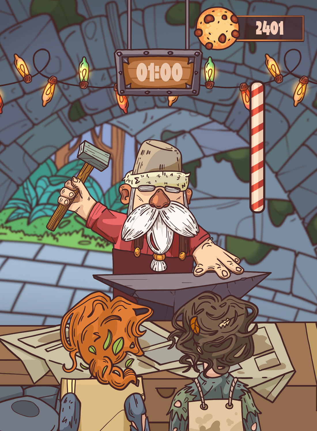 no christmas overtime! game screenshot
