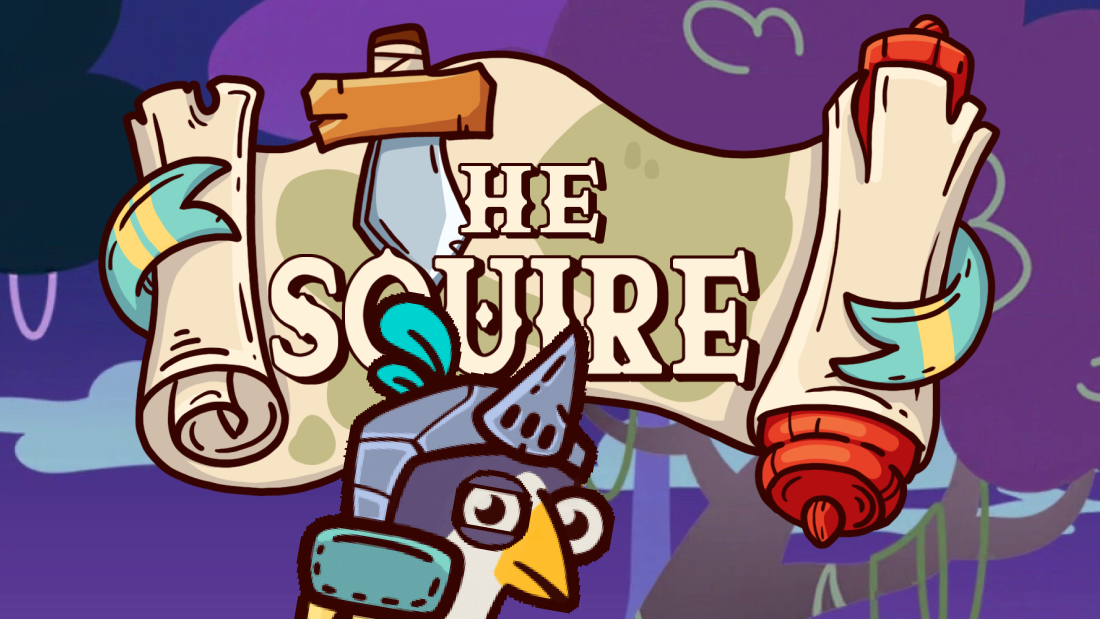 the squire game logo